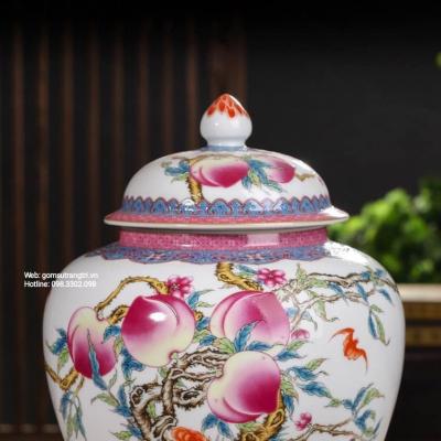 CHÓE HỌA TIẾT HOA ĐÀO